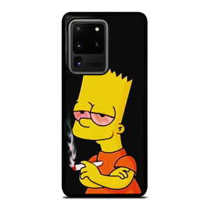 BART SIMPSONS WEEDS CIGARATTE Samsung Galaxy S20 Ultra Case Cover