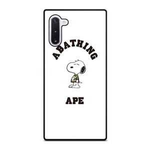 A BATHING APE BAPE SNOOPY Samsung Galaxy Note 10 Case Cover A BATHING APE BAPE SNOOPY Samsung Galaxy Note 10 Case Cover