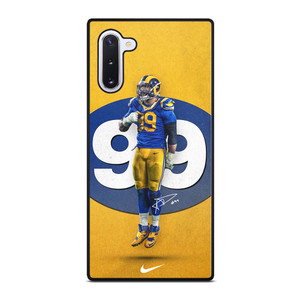 AARON DONALD 99 LOS ANGELES RAMS  Samsung Galaxy Note 10 Case Cover AARON DONALD 99 LOS ANGELES RAMS  Samsung Galaxy Note 10 Case Cover