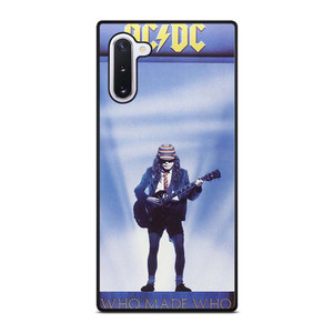 ACDC WHO MADE WHO ALBUM COVER Samsung Galaxy Note 10 Case Cover ACDC WHO MADE WHO ALBUM COVER Samsung Galaxy Note 10 Case Cover