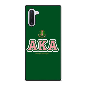 AKA PINK AND GREEN SIMPLE LOGO Samsung Galaxy Note 10 Case Cover AKA PINK AND GREEN SIMPLE LOGO Samsung Galaxy Note 10 Case Cover