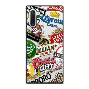 ALL BEER BRAND LOGO Samsung Galaxy Note 10 Case Cover ALL BEER BRAND LOGO Samsung Galaxy Note 10 Case Cover