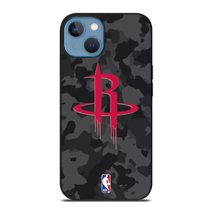 HOUSTON ROCKETS BLACK CAMO iPhone 13 Case Cover