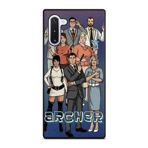 ARCHER CARTOON ALL CAST Samsung Galaxy Note 10 Case Cover ARCHER CARTOON ALL CAST Samsung Galaxy Note 10 Case Cover