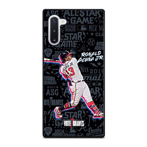 ATLANTA BRAVES ACUNA SHOOT WALL Samsung Galaxy Note 10 Case Cover ATLANTA BRAVES ACUNA SHOOT WALL Samsung Galaxy Note 10 Case Cover