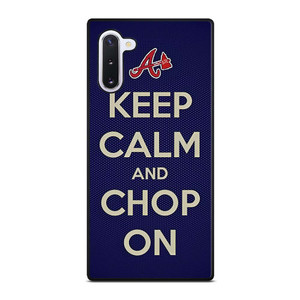 ATLANTA BRAVES CHOP ON BASEBALL Samsung Galaxy Note 10 Case Cover ATLANTA BRAVES CHOP ON BASEBALL Samsung Galaxy Note 10 Case Cover