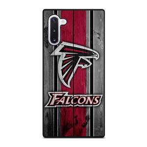 ATLANTA FALCONS WOODEN LOGO Samsung Galaxy Note 10 Case Cover