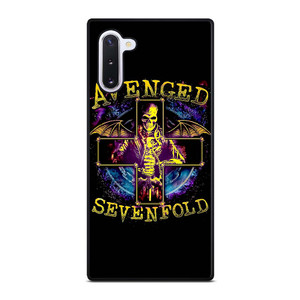 AVENGED SEVENFOLD A7X BAND LOGO Samsung Galaxy Note 10 Case Cover AVENGED SEVENFOLD A7X BAND LOGO Samsung Galaxy Note 10 Case Cover