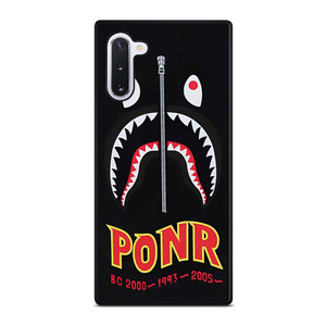 BAPE BATHING APE X PONR Samsung Galaxy Note 10 Case Cover BAPE BATHING APE X PONR Samsung Galaxy Note 10 Case Cover