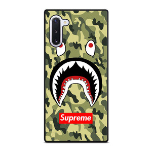 BAPE BATHING CAMO SHARK SUPREME Samsung Galaxy Note 10 Case Cover BAPE BATHING CAMO SHARK SUPREME Samsung Galaxy Note 10 Case Cover