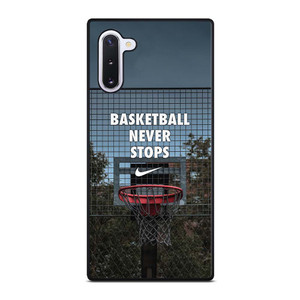 BASKETBALL NEVER STOPS RING Samsung Galaxy Note 10 Case Cover BASKETBALL NEVER STOPS RING Samsung Galaxy Note 10 Case Cover