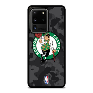 BOSTON CELTICS BLACK CAMO Samsung Galaxy S20 Ultra Case Cover