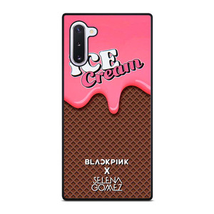 BLACK PINK SELENA GOMEZ ICE CREAM Samsung Galaxy Note 10 Case Cover