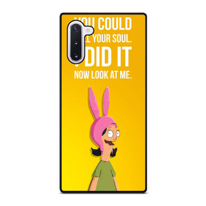 BOBS BURGERS LOUISE QUOTE Samsung Galaxy Note 10 Case Cover BOBS BURGERS LOUISE QUOTE Samsung Galaxy Note 10 Case Cover