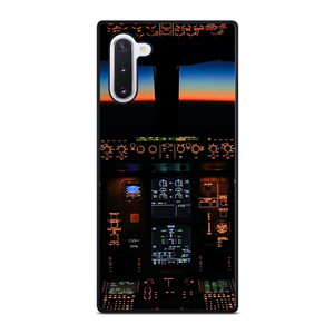 BOEING PLANE COCKPIT Samsung Galaxy Note 10 Case Cover BOEING PLANE COCKPIT Samsung Galaxy Note 10 Case Cover