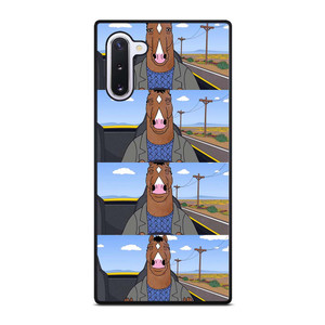 BOJACK HORSEMAN FACE COLLAGE Samsung Galaxy Note 10 Case Cover BOJACK HORSEMAN FACE COLLAGE Samsung Galaxy Note 10 Case Cover