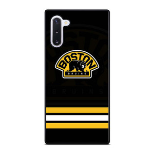 BOSTON BRUINS LOGO STRIPED Samsung Galaxy Note 10 Case Cover BOSTON BRUINS LOGO STRIPED Samsung Galaxy Note 10 Case Cover