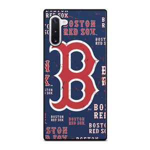 BOSTON RED SOX LOGO COLLAGE Samsung Galaxy Note 10 Case Cover BOSTON RED SOX LOGO COLLAGE Samsung Galaxy Note 10 Case Cover