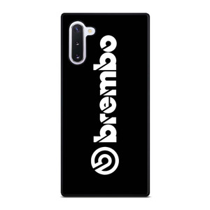 BREMBO DISC BRAKE BLACK LOGO Samsung Galaxy Note 10 Case Cover