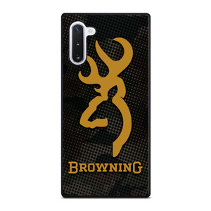 BROWNING ARMS CAMO CARBON Samsung Galaxy Note 10 Case Cover