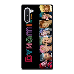 BTS DYNAMITE MEMBER COLLAGE Samsung Galaxy Note 10 Case Cover BTS DYNAMITE MEMBER COLLAGE Samsung Galaxy Note 10 Case Cover