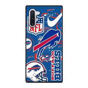 BUFFALO BILLS NFL STICKER BOMB Samsung Galaxy Note 10 Case Cover