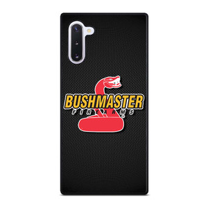 BUSHMASTER FIREARMS METAL LOGO Samsung Galaxy Note 10 Case Cover