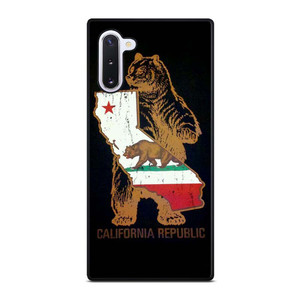 CALIFORNIA REPUBLIC BEAR ICON Samsung Galaxy Note 10 Case Cover CALIFORNIA REPUBLIC BEAR ICON Samsung Galaxy Note 10 Case Cover