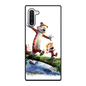 CALVIN AND HOBBES RIVER WOOD Samsung Galaxy Note 10 Case Cover CALVIN AND HOBBES RIVER WOOD Samsung Galaxy Note 10 Case Cover