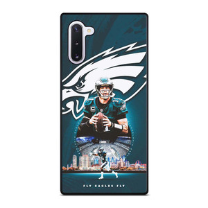 CARSON WENTZ PHILADELPHIA EAGLES NFL Samsung Galaxy Note 10 Case Cover CARSON WENTZ PHILADELPHIA EAGLES NFL Samsung Galaxy Note 10 Case Cover