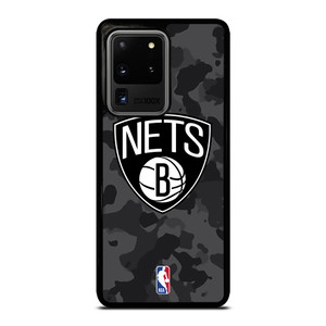 BROOKLYN NETS BLACK CAMO Samsung Galaxy S20 Ultra Case Cover BROOKLYN NETS BLACK CAMO Samsung Galaxy S20 Ultra Case Cover