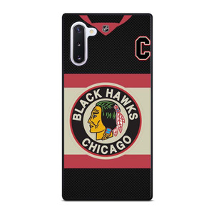 CHICAGO BLACKHAWKS JERSEY Samsung Galaxy Note 10 Case Cover CHICAGO BLACKHAWKS JERSEY Samsung Galaxy Note 10 Case Cover