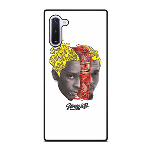 CHRIS BROWN YOUNG THUG SLIME & B Samsung Galaxy Note 10 Case Cover