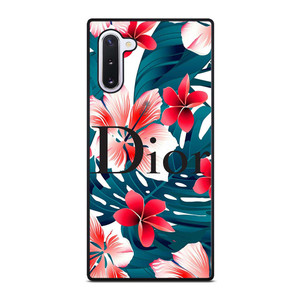 CHRISTIAN DIOR HIBISCUS FLOWER Samsung Galaxy Note 10 Case Cover