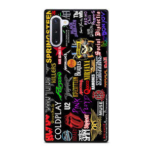 CLASSIC ROCK BAND COLLAGE Samsung Galaxy Note 10 Case Cover CLASSIC ROCK BAND COLLAGE Samsung Galaxy Note 10 Case Cover