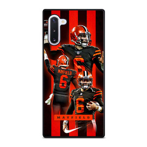 CLEVELAND BROWNS BAKER MAYFIELD 6 Samsung Galaxy Note 10 Case Cover CLEVELAND BROWNS BAKER MAYFIELD 6 Samsung Galaxy Note 10 Case Cover