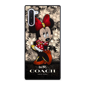COACH FLOWER MINNIE MOUSE Samsung Galaxy Note 10 Case Cover