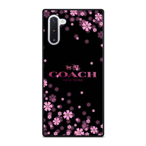 COACH FLOWERS PURPLE Samsung Galaxy Note 10 Case Cover