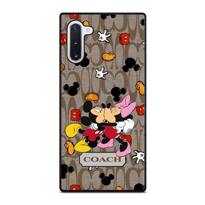 COACH MICKEY MINNIE MOUSE KISS Samsung Galaxy Note 10 Case Cover