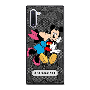 COACH MINNIE MICKEY MOUSE KISS Samsung Galaxy Note 10 Case Cover COACH MINNIE MICKEY MOUSE KISS Samsung Galaxy Note 10 Case Cover