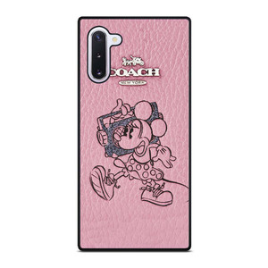 COACH MINNIE MOUSE PINK Samsung Galaxy Note 10 Case Cover