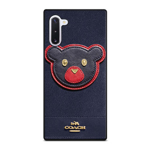COACH NEW YORK BEAR Samsung Galaxy Note 10 Case Cover