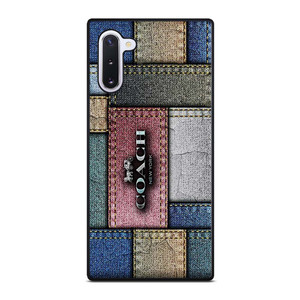 COACH NEW YORK LOGO JEANS  Samsung Galaxy Note 10 Case Cover