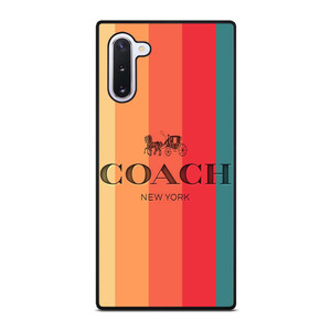 COACH NEW YORK STRIPES 2 Samsung Galaxy Note 10 Case Cover