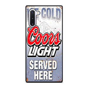 COORS LIGHT BEER ICE GOLD Samsung Galaxy Note 10 Case Cover COORS LIGHT BEER ICE GOLD Samsung Galaxy Note 10 Case Cover
