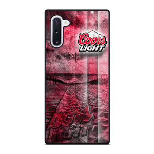 COORS LIGHT BEER LOGO Samsung Galaxy Note 10 Case Cover COORS LIGHT BEER LOGO Samsung Galaxy Note 10 Case Cover
