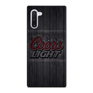 COORS LIGHT WOODEN LOGO Samsung Galaxy Note 10 Case Cover COORS LIGHT WOODEN LOGO Samsung Galaxy Note 10 Case Cover