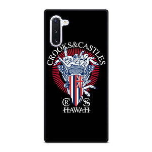 CROOKS AND CASTLES HAWAII LOGO Samsung Galaxy Note 10 Case Cover