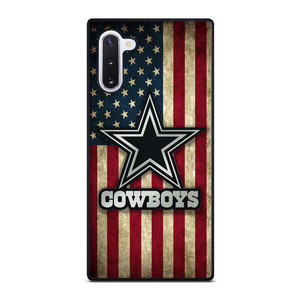 DALLAS COWBOYS AMERICAN FLAG Samsung Galaxy Note 10 Case Cover DALLAS COWBOYS AMERICAN FLAG Samsung Galaxy Note 10 Case Cover