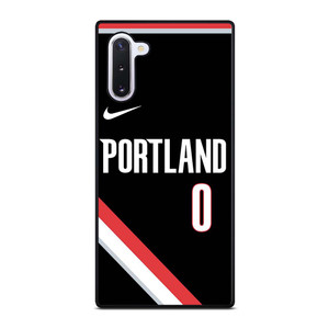 DAMIAN LILLARD PORTLAND TRAIL BLAZERS BLACK Samsung Galaxy Note 10 Case Cover DAMIAN LILLARD PORTLAND TRAIL BLAZERS BLACK Samsung Galaxy Note 10 Case Cover